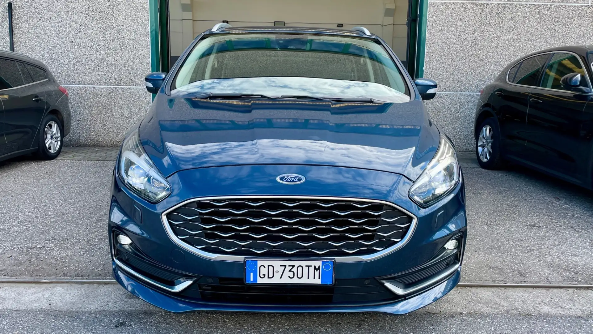 Ford S-Max 2.0 EcoBlue 190CV Start&Stop AWD Aut. Vignale LED Blu/Azzurro - 2