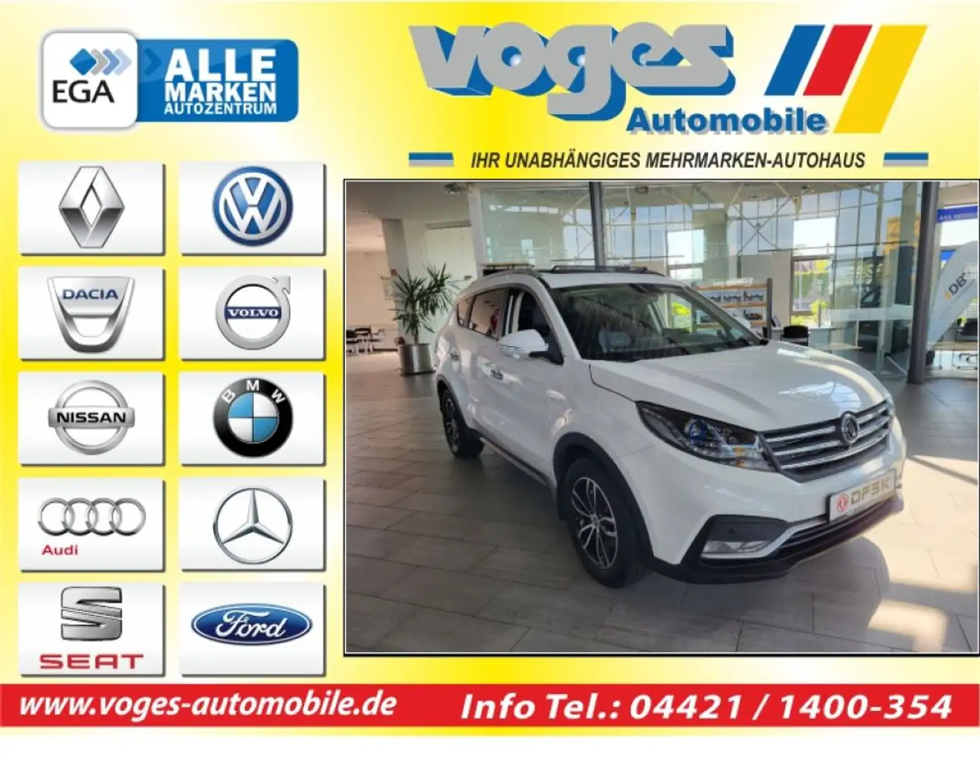 DFSK Glory 580 Intelligent AUT.+PANO+AHK Weiß - 1