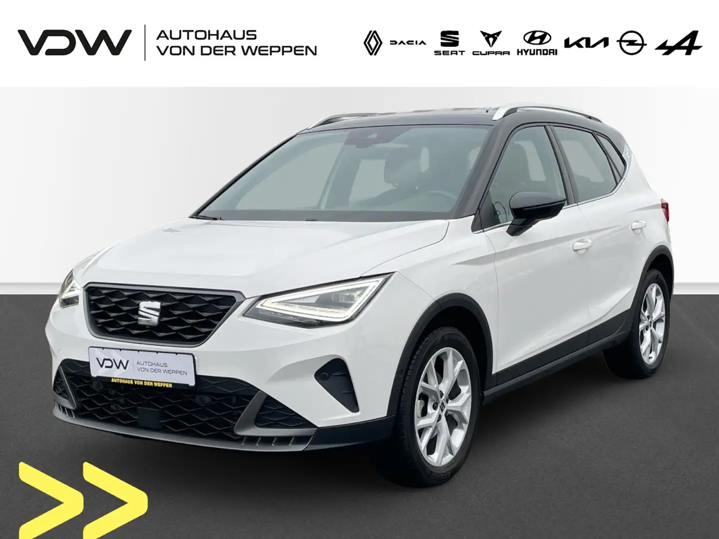 SEAT Arona FR TSI NAVI PDC SHZ Kamera Allwetter Klima Navi Weiß - 1