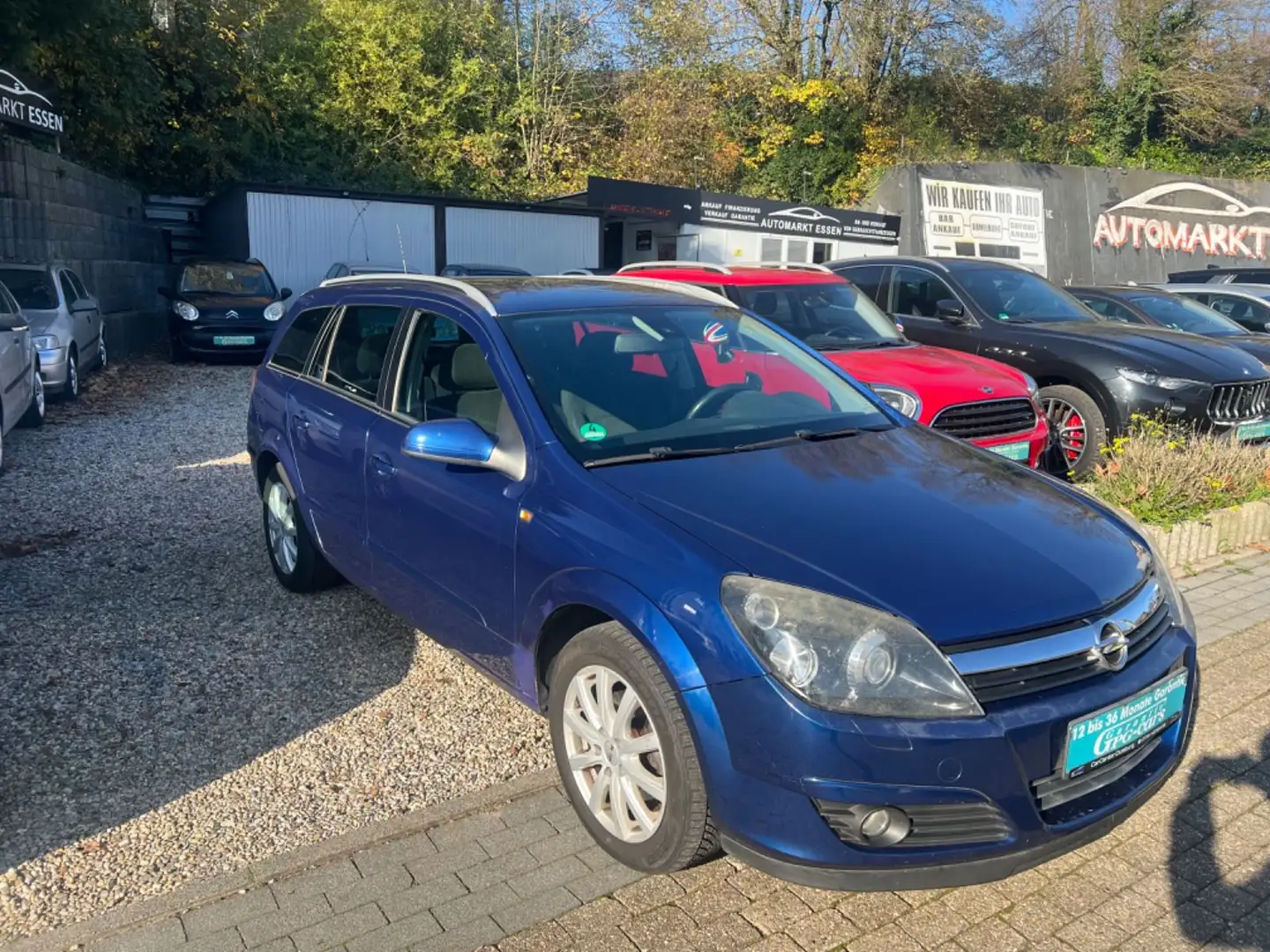 Opel Astra H Caravan Elegance*TÜV NEU*KLIMA* 2 HAND* Blau - 1