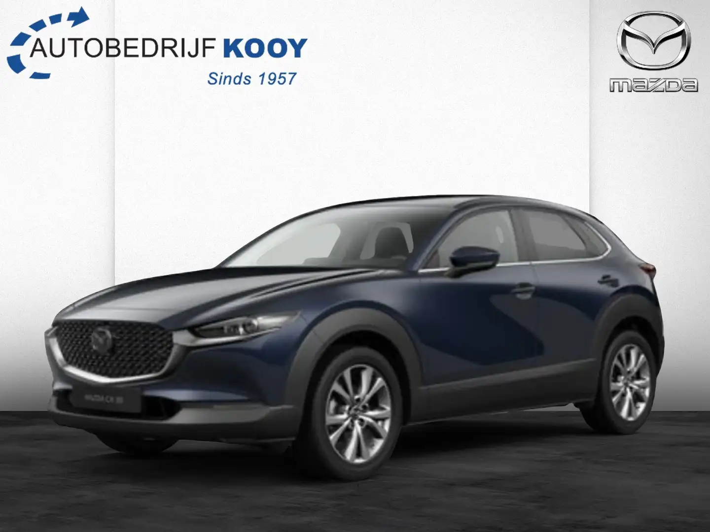 Mazda CX-30 2.0 eSkyActiv-X Takumi / Automaat / Zwart leder Bleu - 1