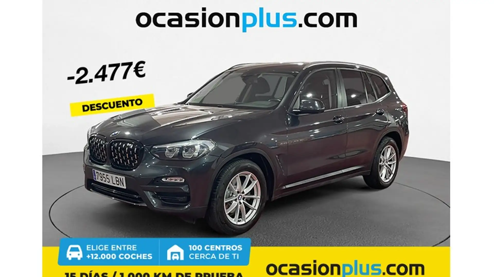 BMW X3 sDrive 18dA Gris - 1
