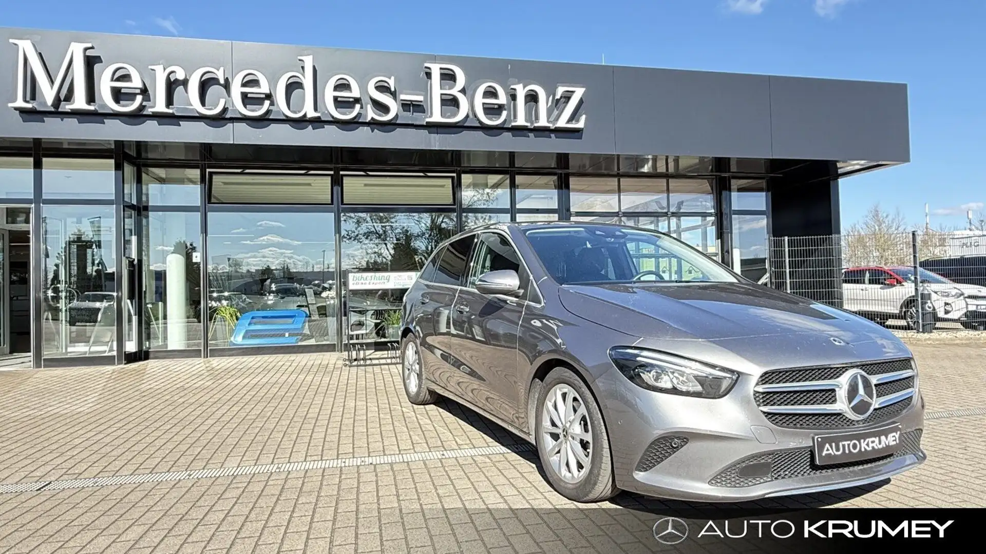 Mercedes-Benz B 180 Progressive+LED+Spur-Paket+Park-Assist. Grau - 2