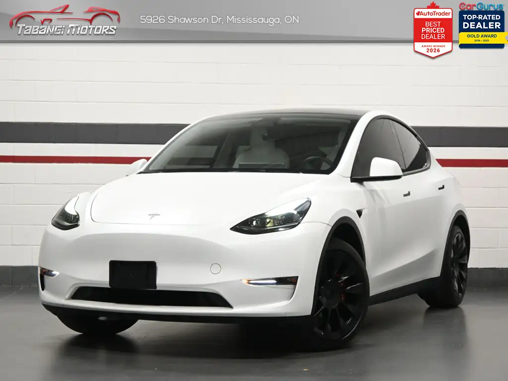 2023 Tesla Model Y Long Range Dual Motor White Interior Autopilot Na