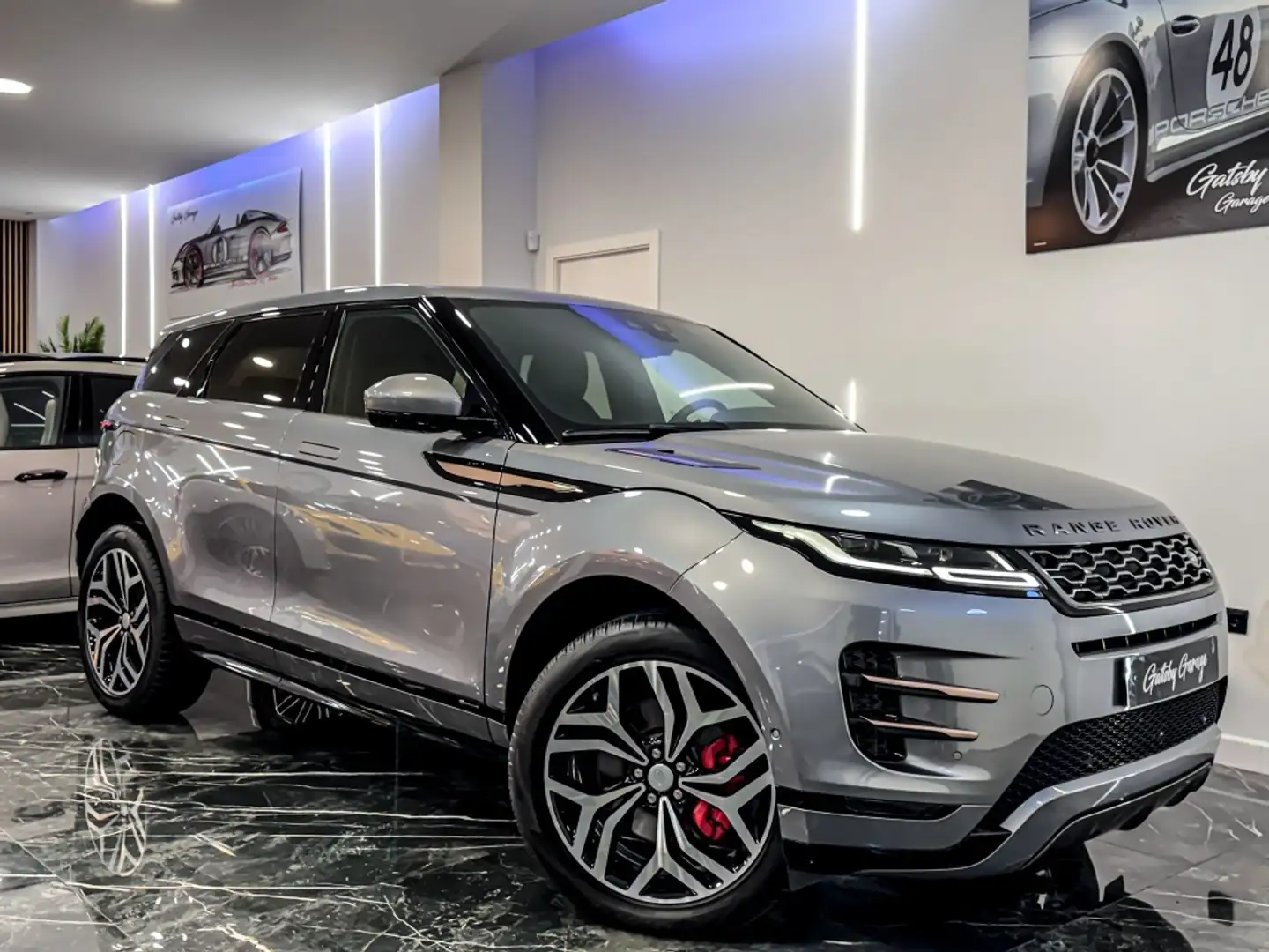 Land Rover Range Rover Evoque 2.0D I4 MHEV R-Dynamic HSE AWD Aut. 204 Gris - 2