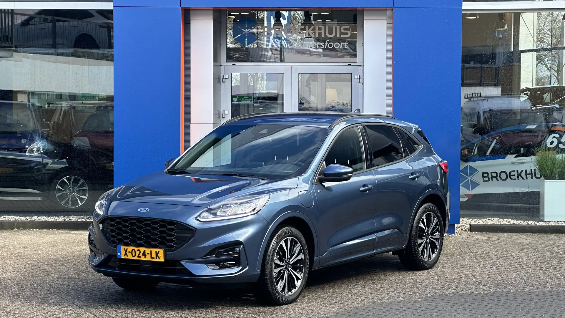 Ford Kuga 2.5 PHEV ST-Line 225PK | 19" lichtmetalen velgen | Blauw - 1