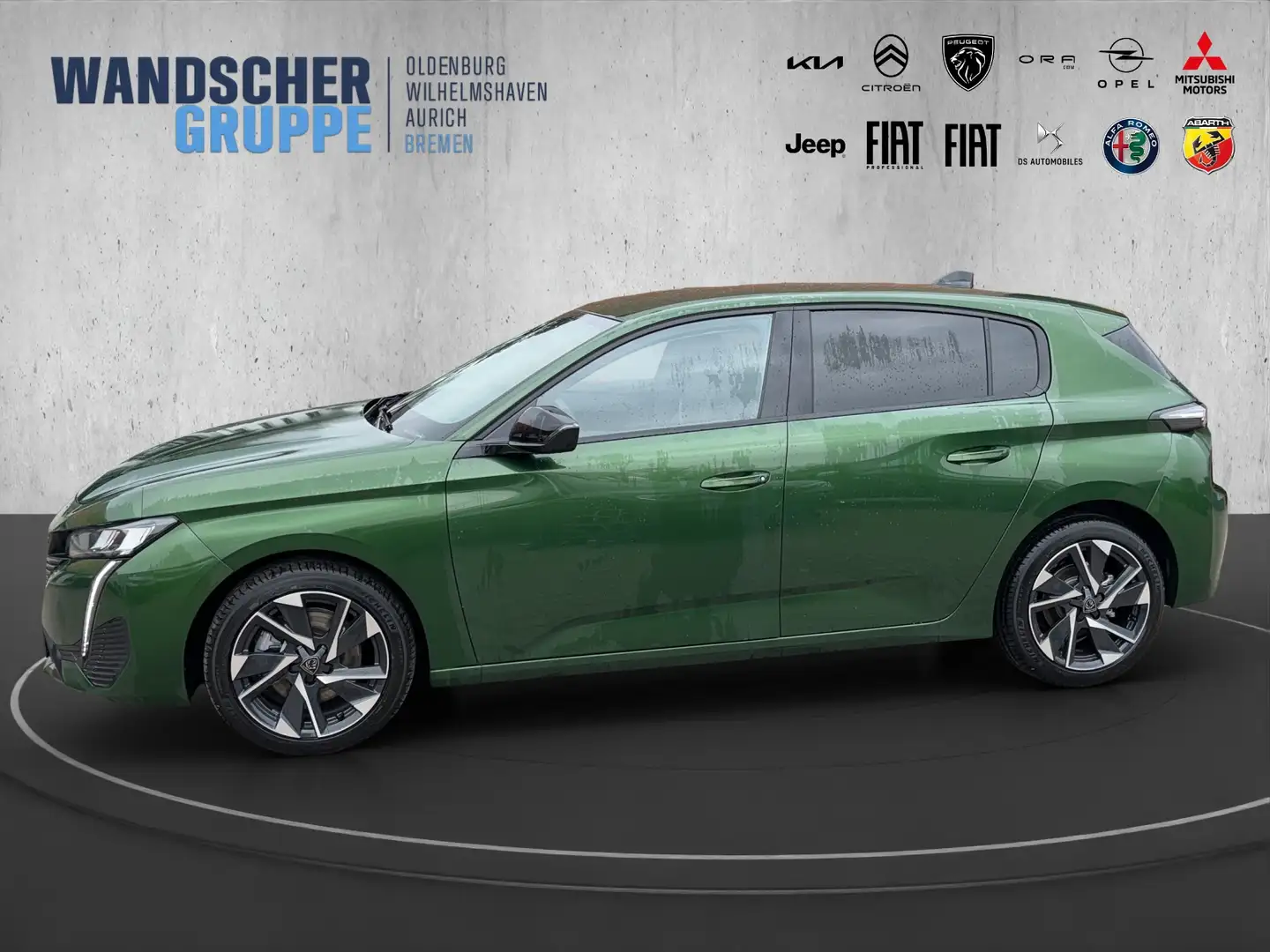 Peugeot 308 Allure BlueHDi 130 EAT8 KEYLESS 360°KAMERA Grün - 2