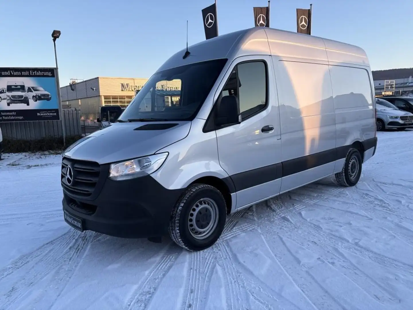 Mercedes-Benz Sprinter 315 CDI KA HD Mittel 3-Sitze Klima Kamera Argent - 1