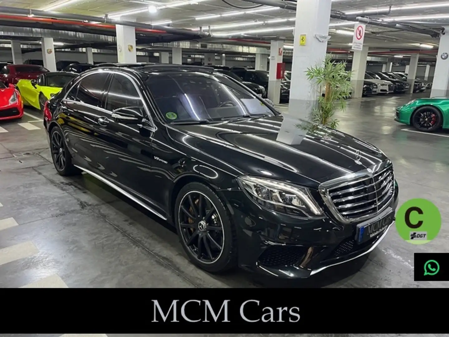 Mercedes-Benz S 63 AMG 4M Largo Aut. Noir - 1