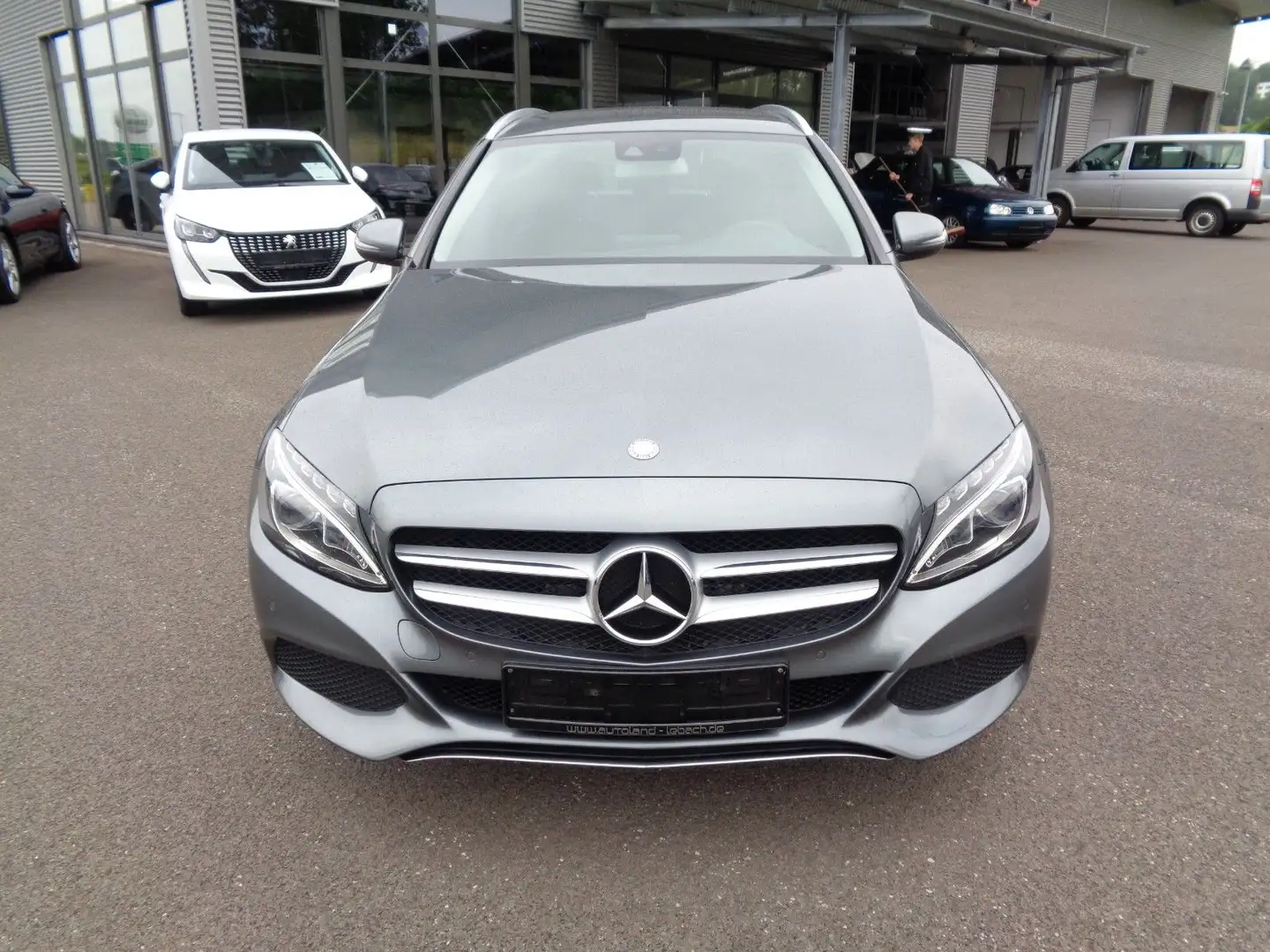 Mercedes-Benz C 180 T Avantgarde,Automatik,LED,Navi, Grau - 2