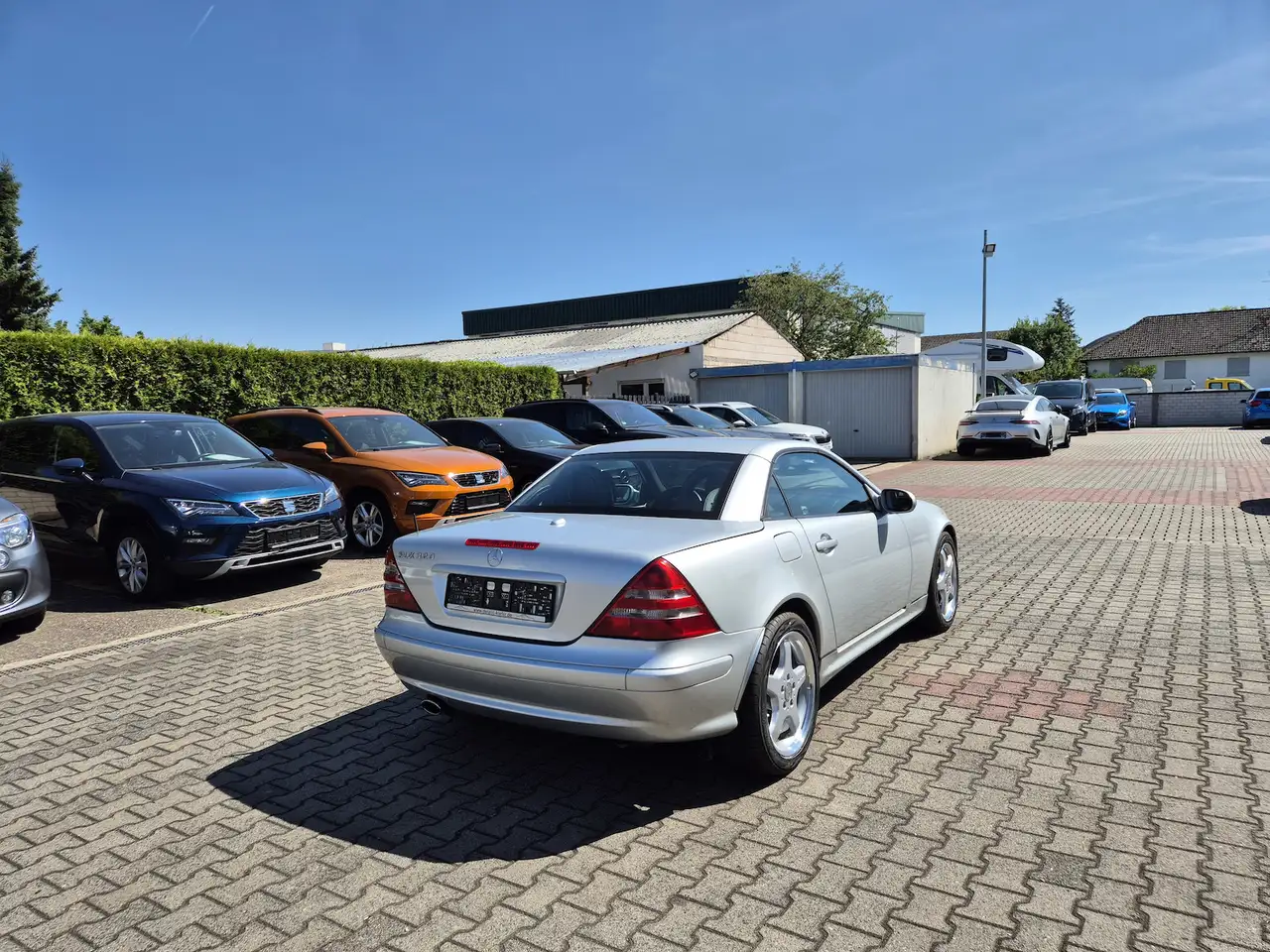 Mercedes-Benz SLK 320 sehr guter Zustand AMG ALufelgen, Xenon, Automatik, foto 7