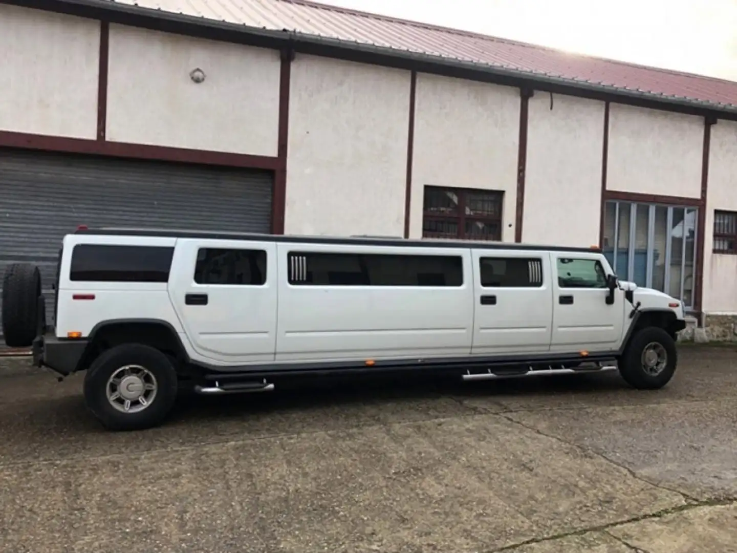 HUMMER H2 LIMO - LIMOUSINE Blanc - 2