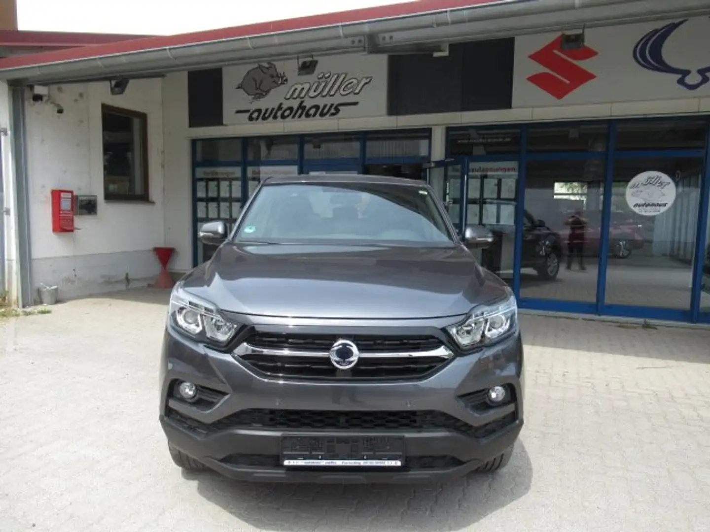 SsangYong Musso 4WD Autm. Quartz / TOP / WKR / ROLLCOVER / AHK siva - 2
