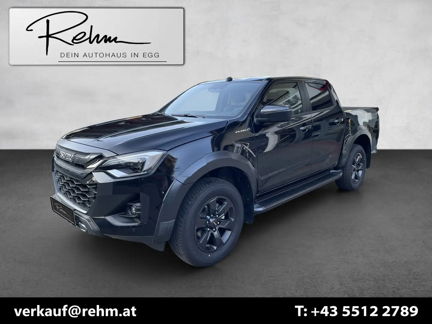Isuzu D-Max V-Cross 163 PS Aut. 4WD LED Leder ohne Nova! Schwarz - 1