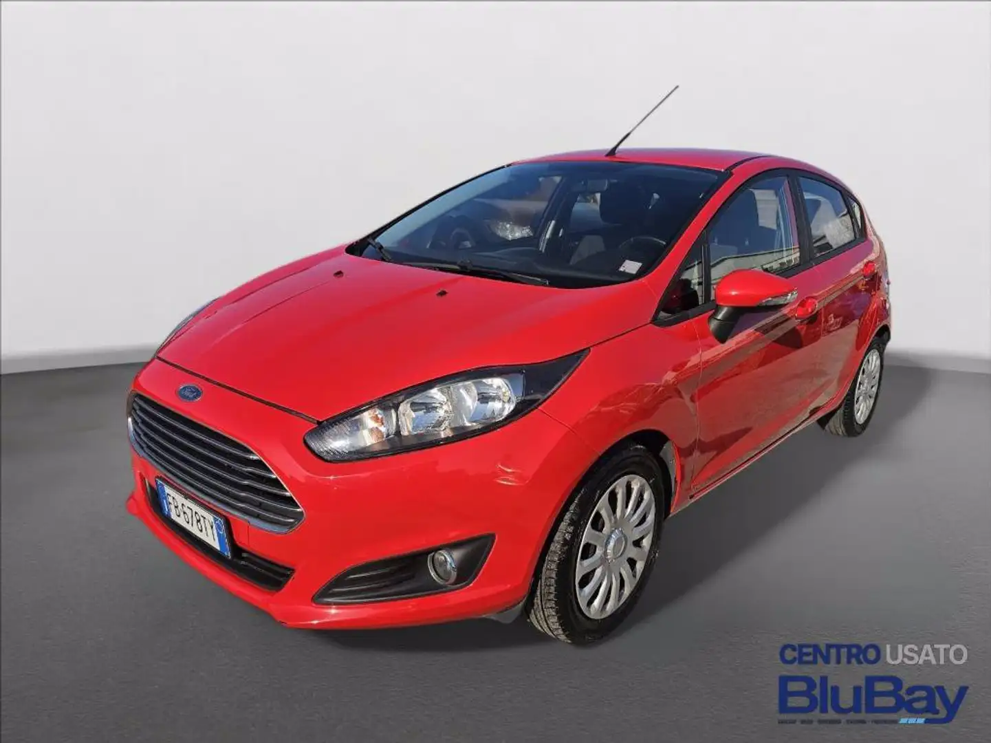 Ford Fiesta Plus 1.5 TDCi 75CV 5 porte Rosso - 1