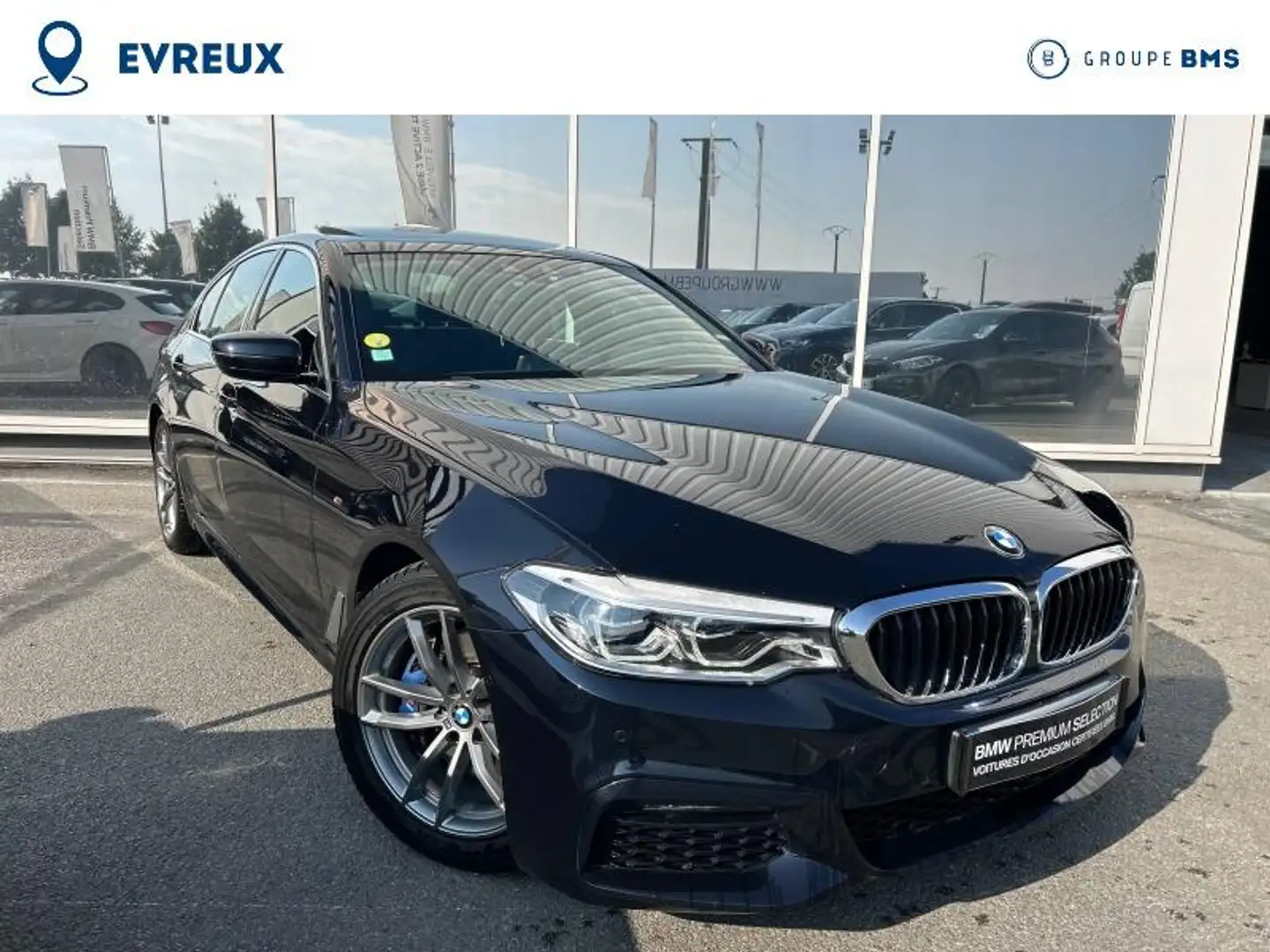 BMW 530 530dA 265ch M Sport Steptronic Euro6d-T Noir - 1