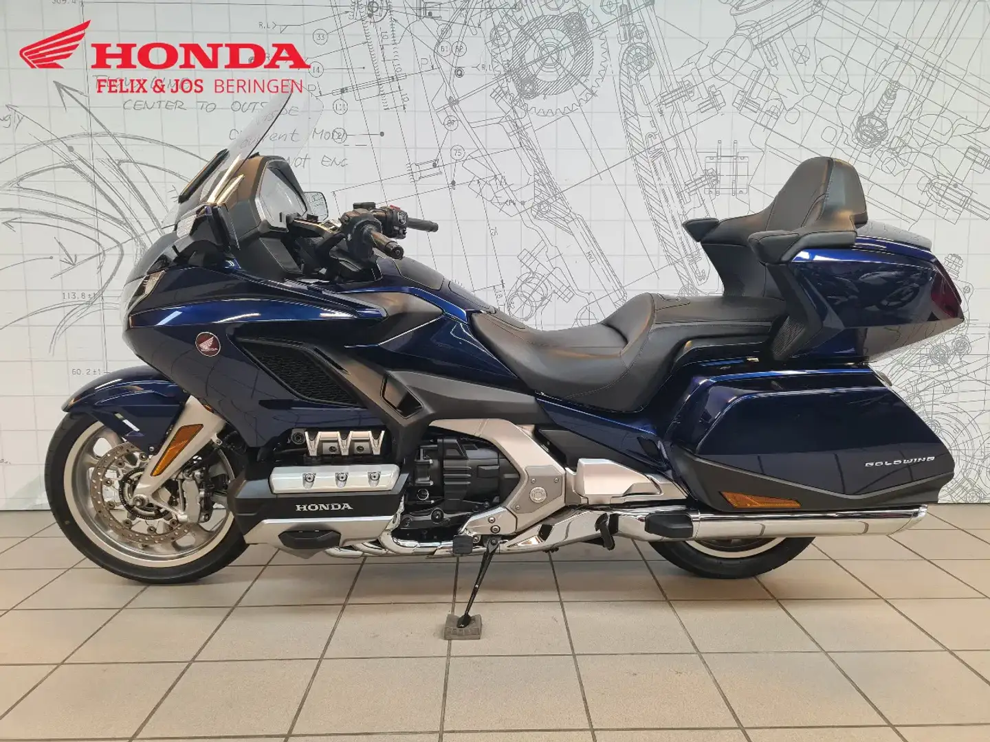 Honda GL 1800 Dct Goldwing Bleu - 2