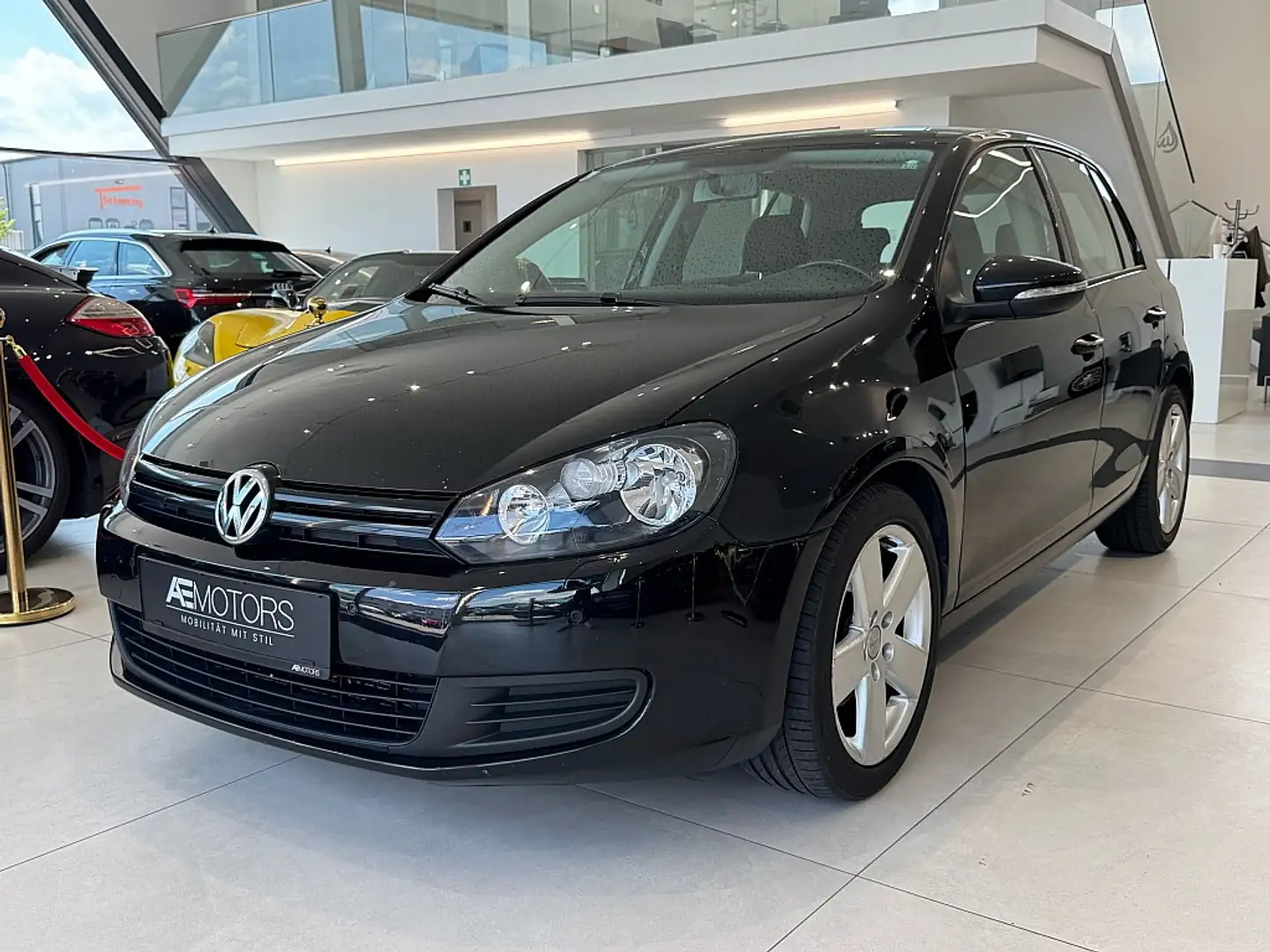 Volkswagen Golf R abbit 1,6 TDI DPF // NAVI // PICKERL // SR+WR /... Negro - 2