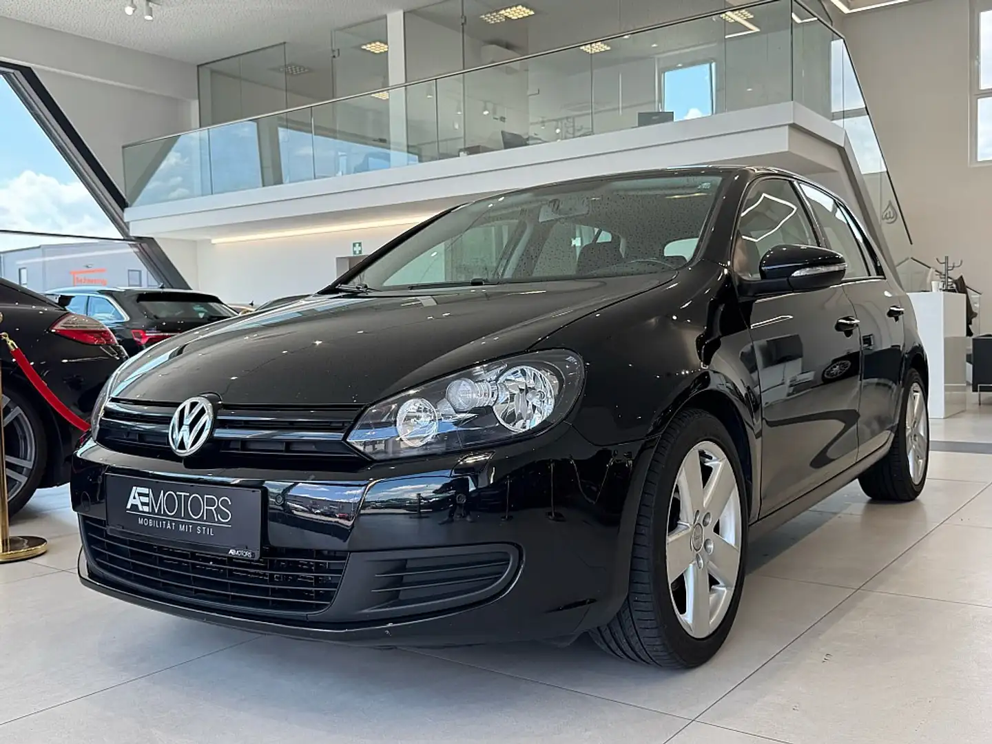 Volkswagen Golf R abbit 1,6 TDI DPF // NAVI // PICKERL // SR+WR /... Negro - 1