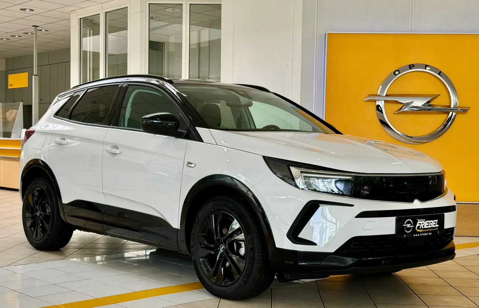 Opel Grandland X GS Line/Beh.Frontsch/2xAGR Sitz/Navi/Sitzh/Kam/LED Weiß - 1