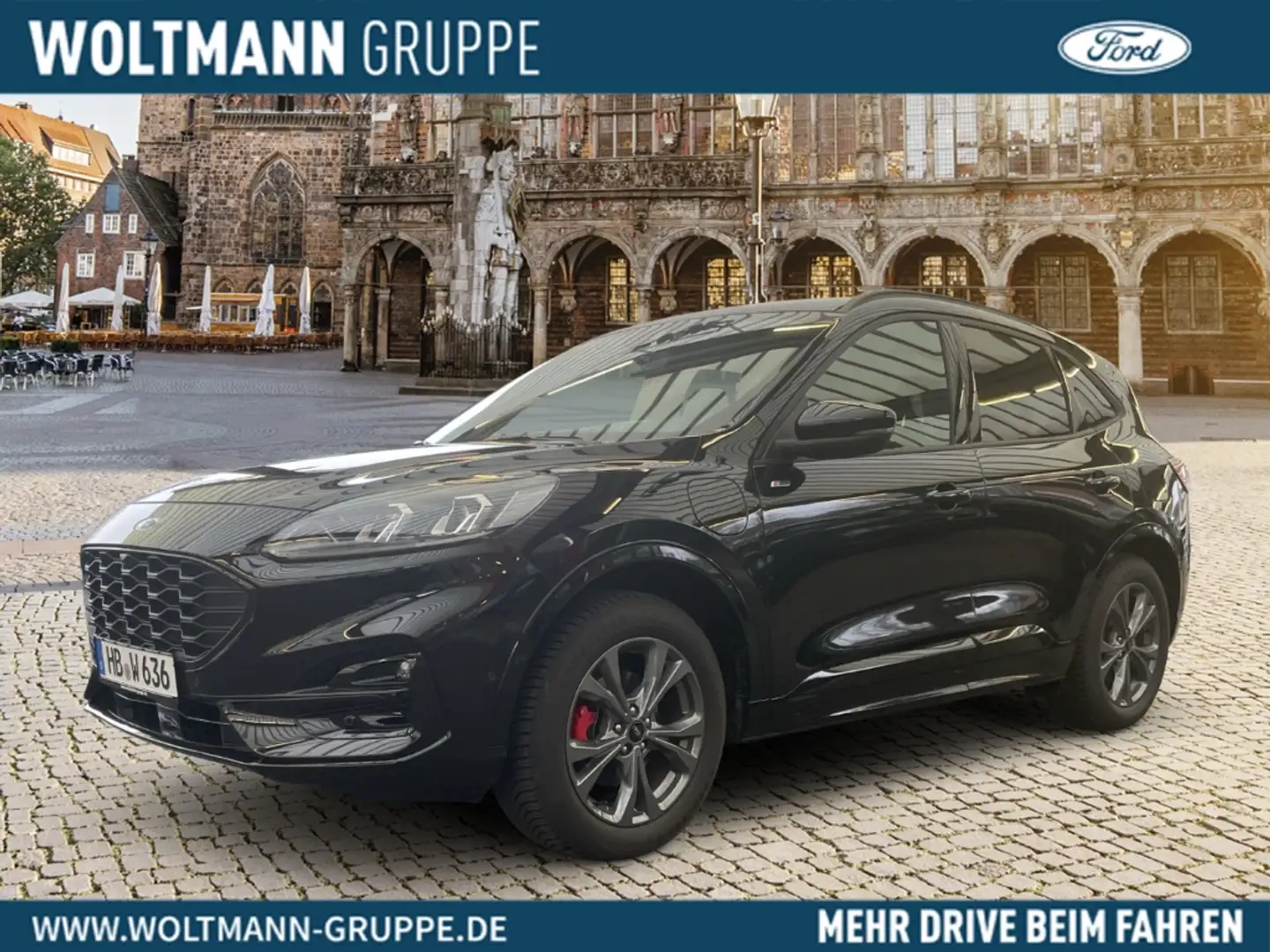 Ford Kuga ST-Line X Plug-In Hybrid 2.5 225PS HUD AHK Navi B& Schwarz - 1