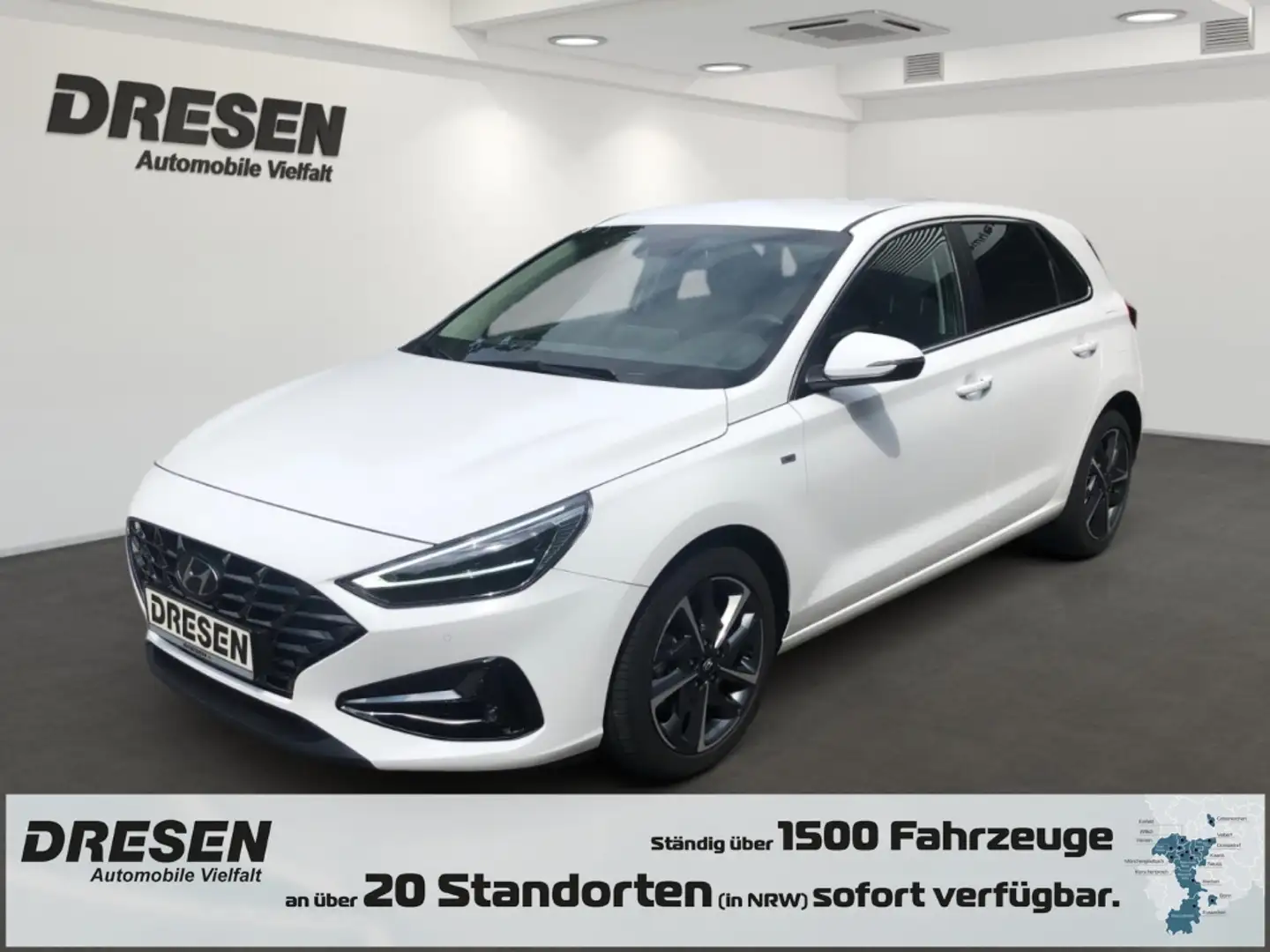 Hyundai i30 Prime Mild-Hybrid 1.5l T-GDI Mild Hybrid 118kW (16 Weiß - 1