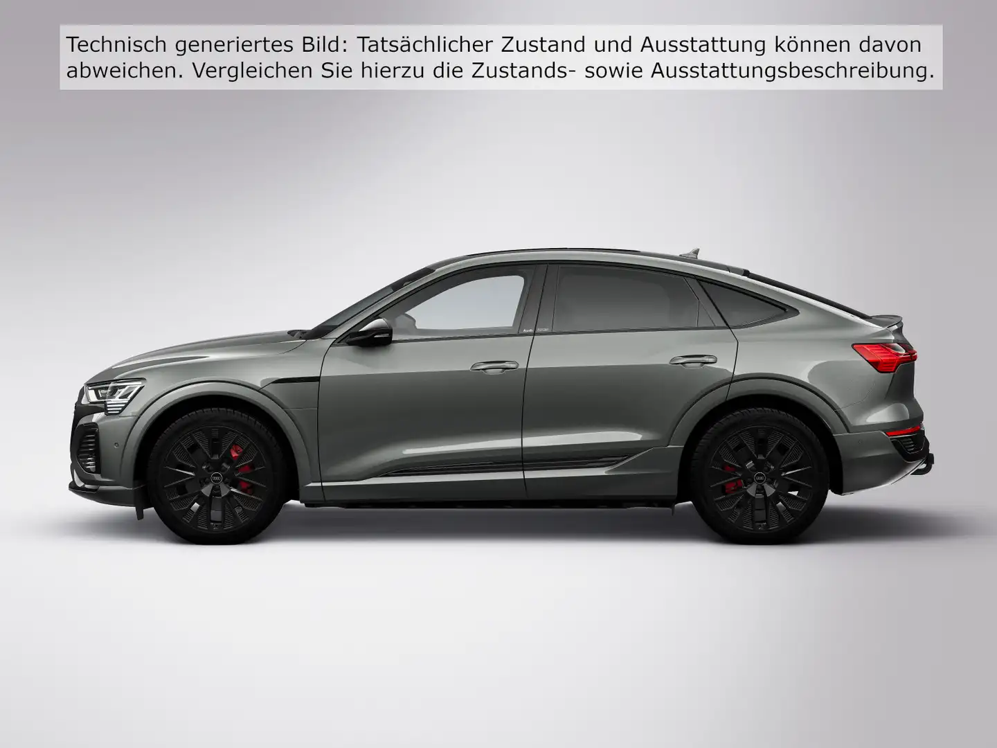 Audi Q8 e-tron 55 quattro S-Line 2x, Matrix Grau - 2