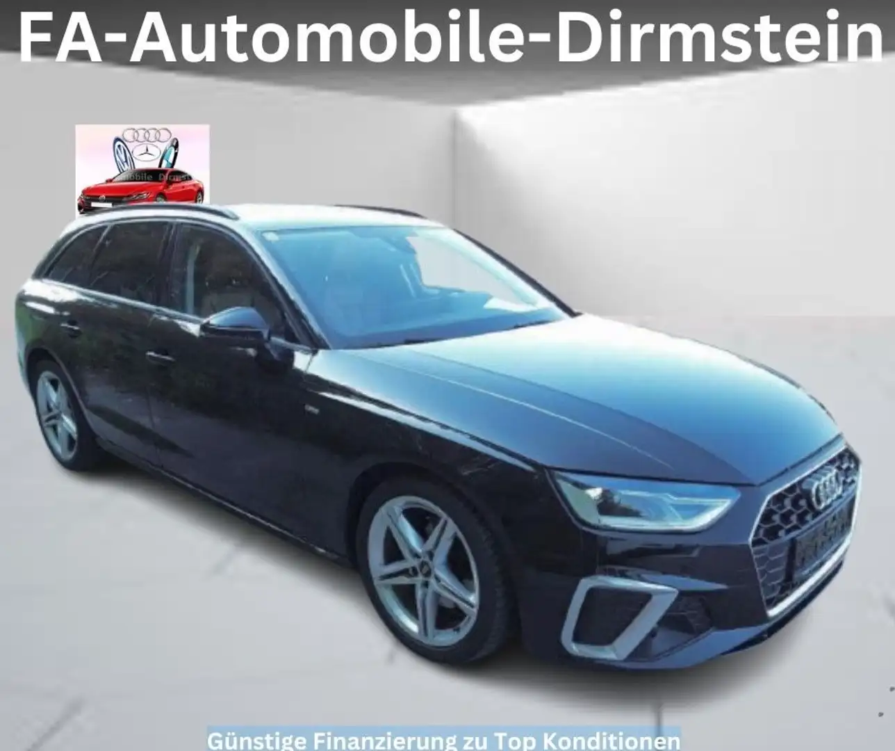 Audi A4 Avant 30 TDI S line*AUT*LED*NAV*PAN*KAM*EH*AK Schwarz - 2
