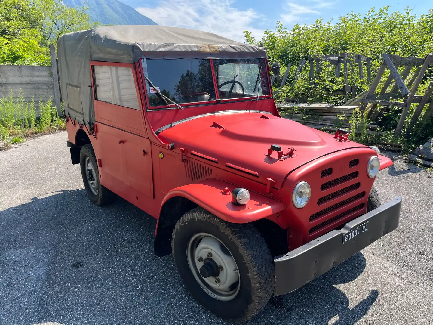 Fiat Campagnola Fiat Campagnola Diesel Rosso - 2
