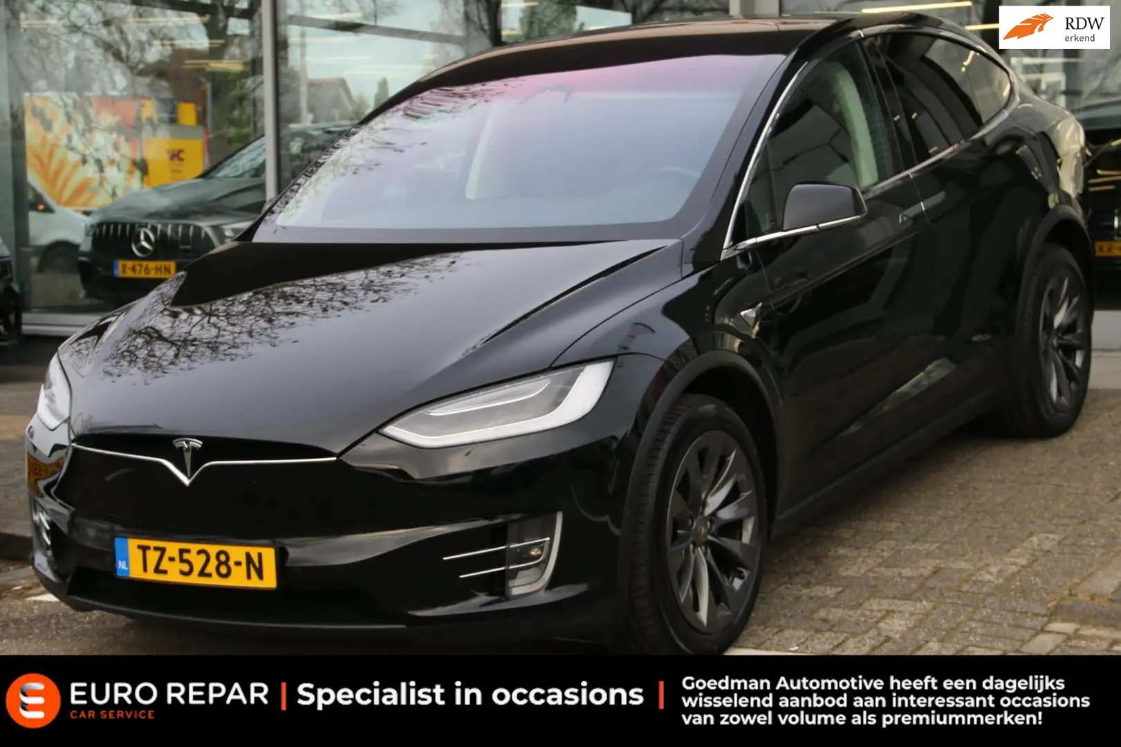 Tesla Model X 100D 7p. TREKHAAK Schwarz - 1