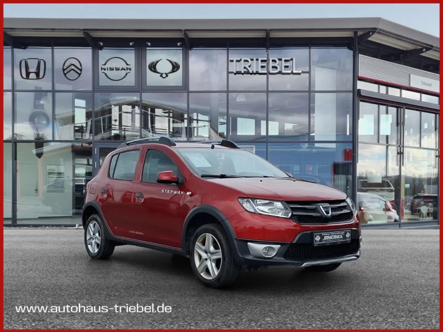 Dacia Sandero Stepway Prestige 0.9 TCe °Klima°Tempomat° Rot - 1