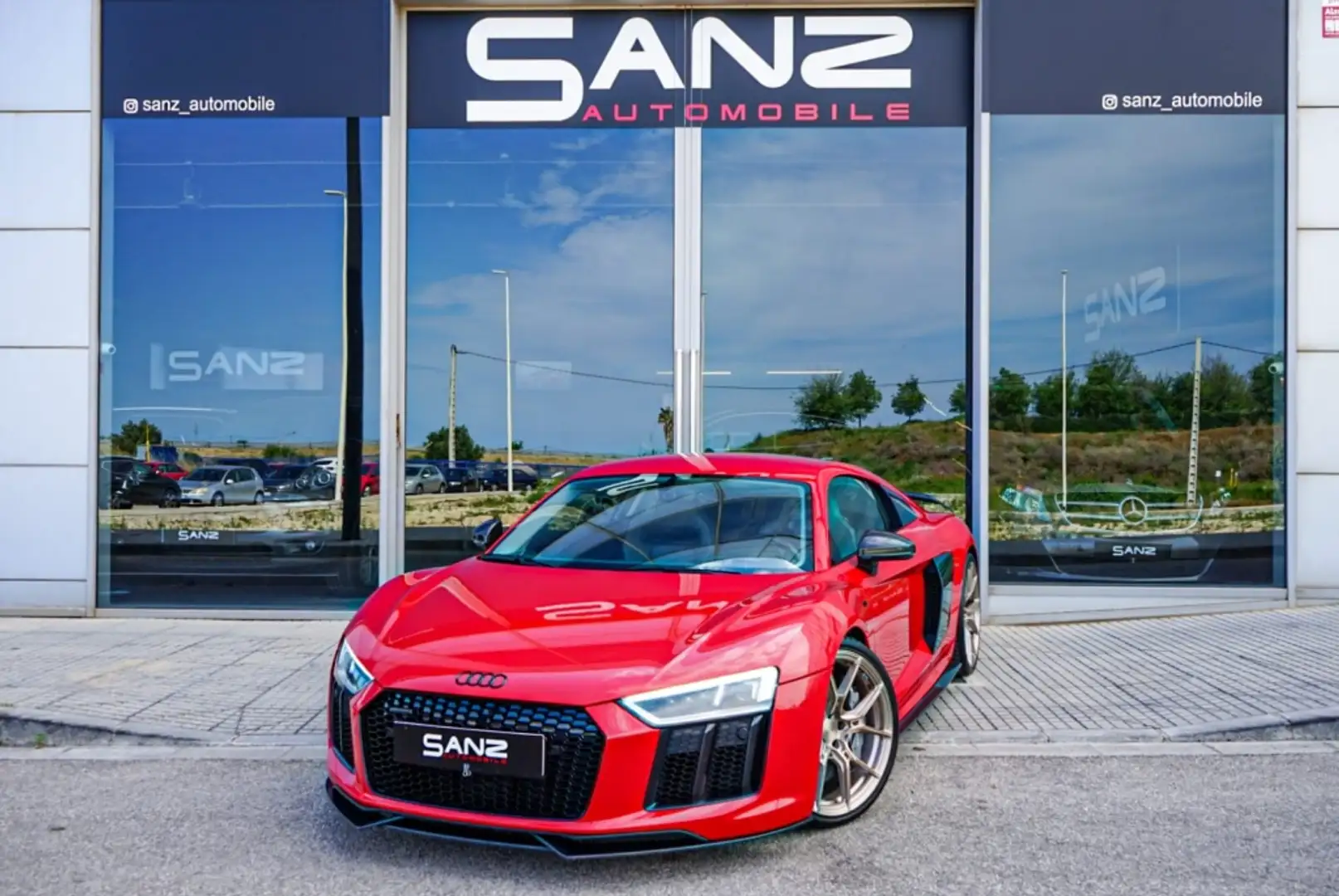 Audi R8 5.2 FSI V10 plus quattro S Tronic Rouge - 2
