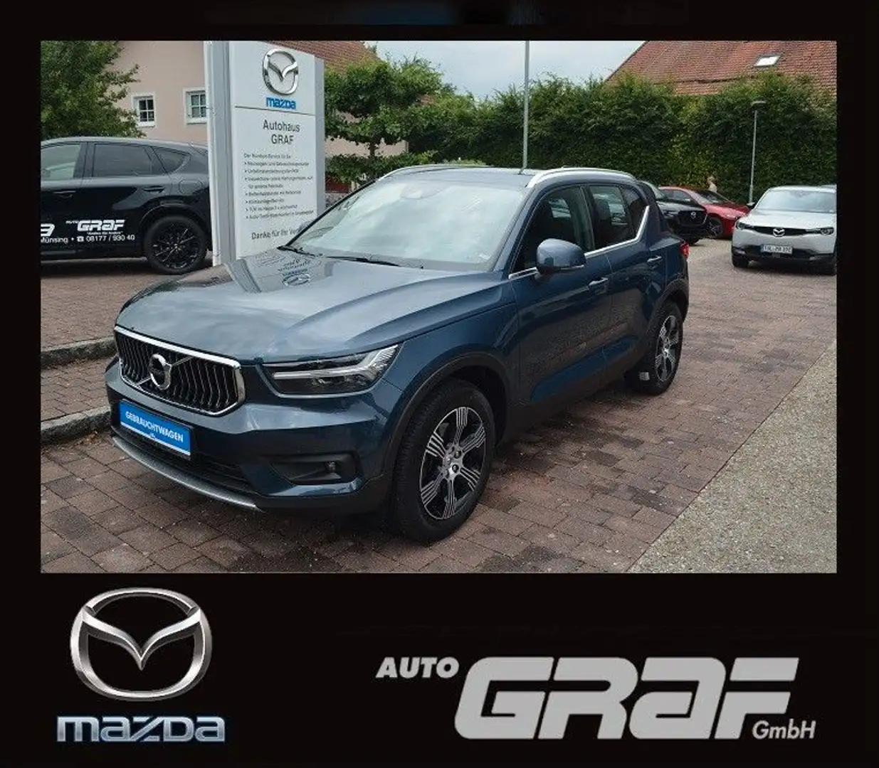 Volvo XC40 Inscription 2WD LEDER NAVI LED KAMERA Blu/Azzurro - 1