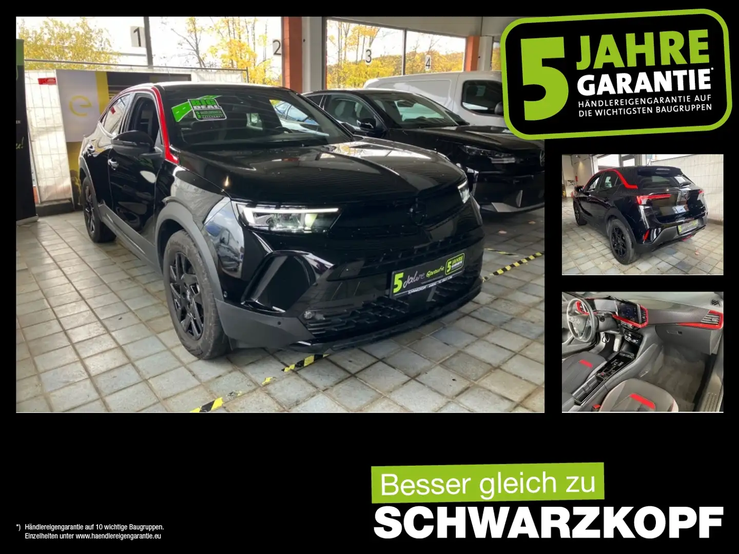 Opel Mokka-E Fin. ab 2,99% Navi,Lenkradheizung Schwarz - 1