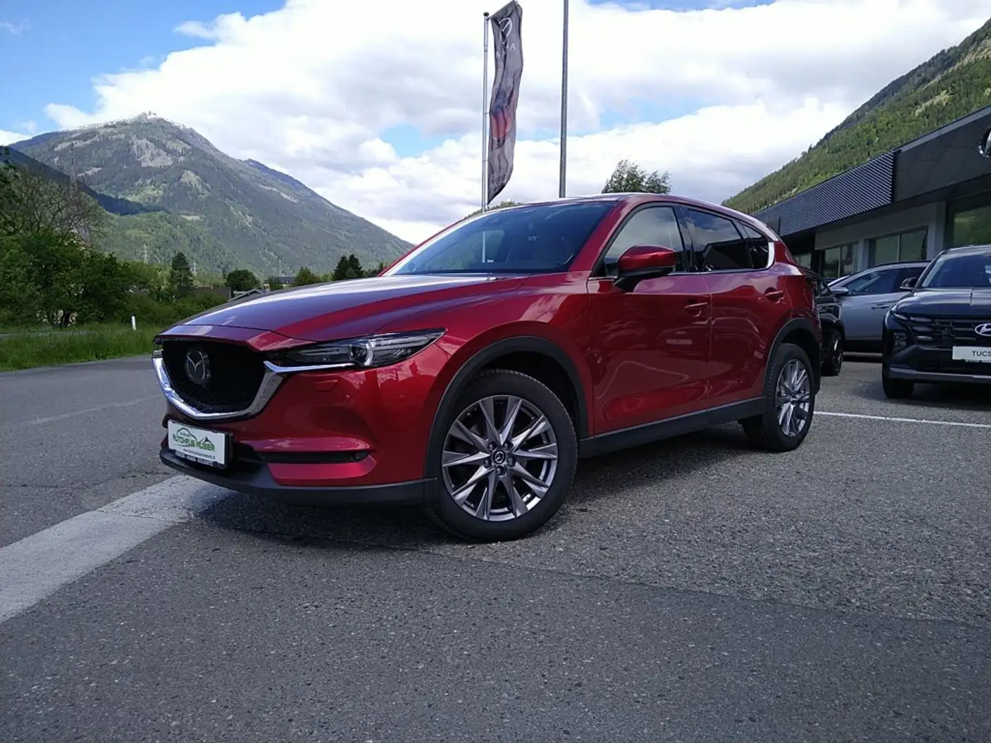 Mazda CX-5 CD184 AWD REVOLUTION TOP LEDER WEISS Rot - 2