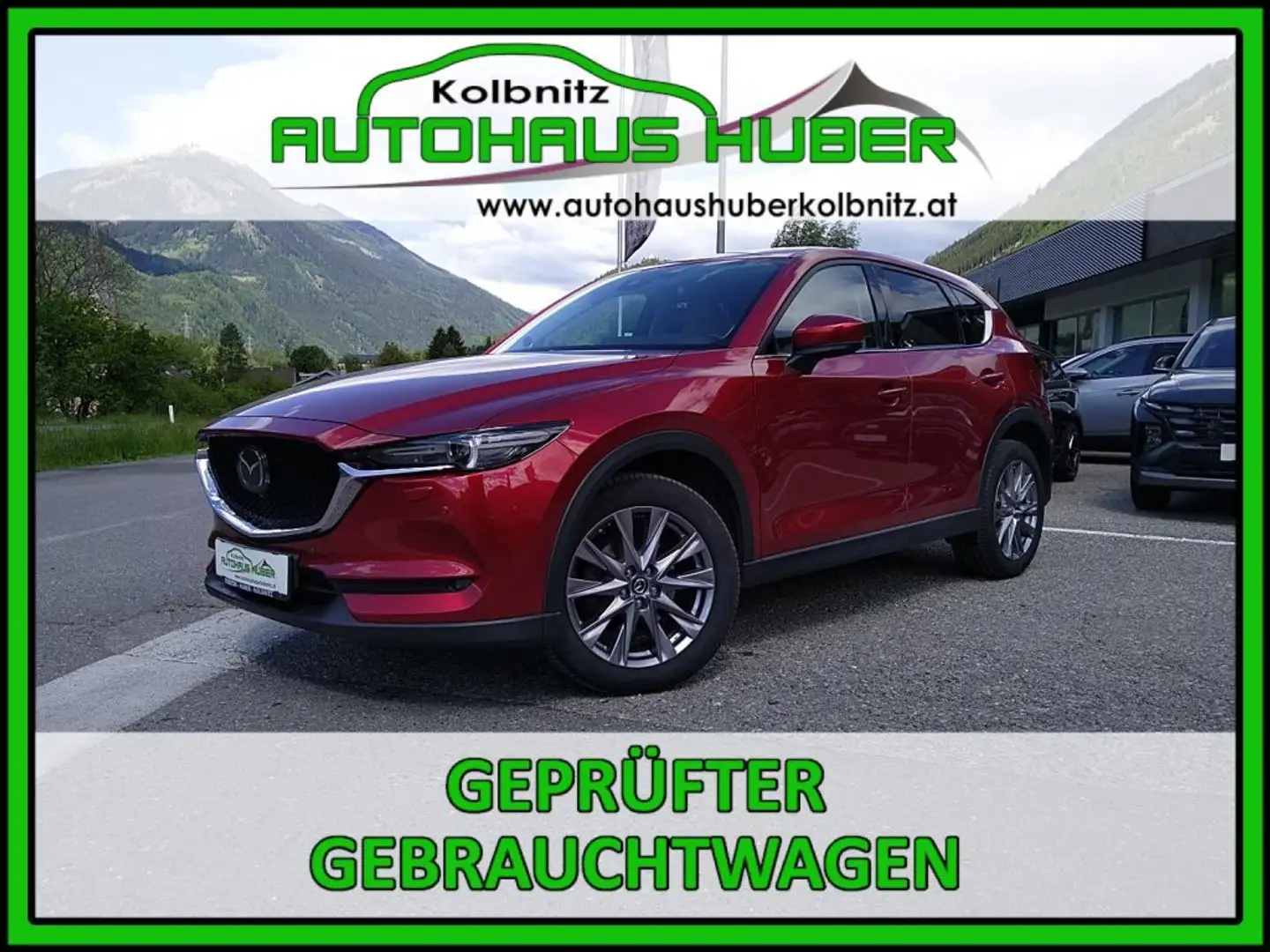 Mazda CX-5 CD184 AWD REVOLUTION TOP LEDER WEISS Rot - 1