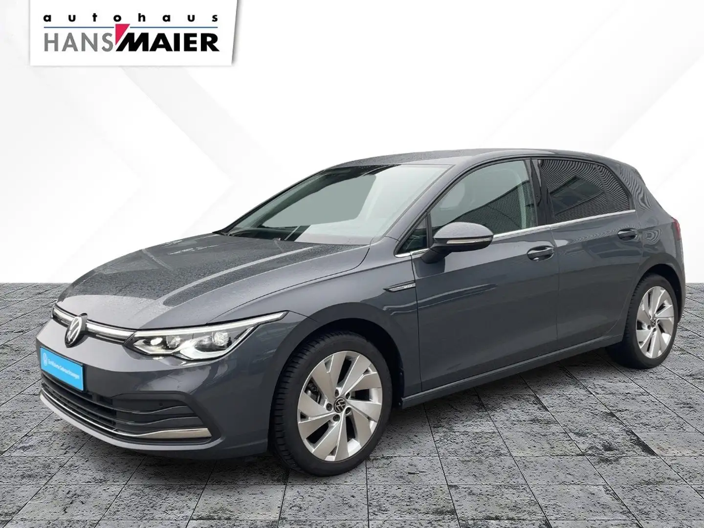 Volkswagen Golf Style eTSI AHk Navi LED HuD RearView Grau - 2