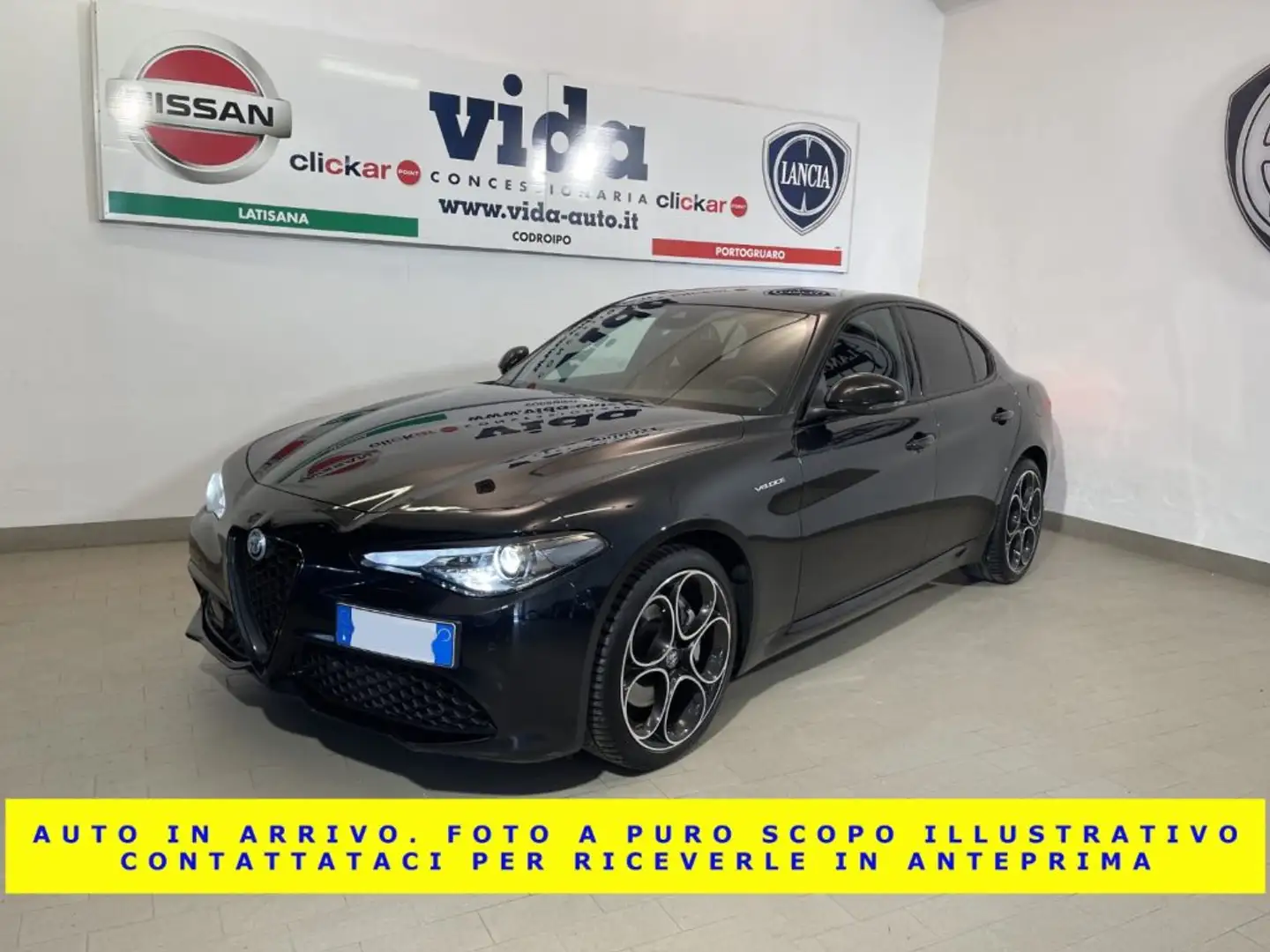 Alfa Romeo Giulia 2.0 Turbo 280 CV AT8 AWD Q4 Veloce Nero - 1