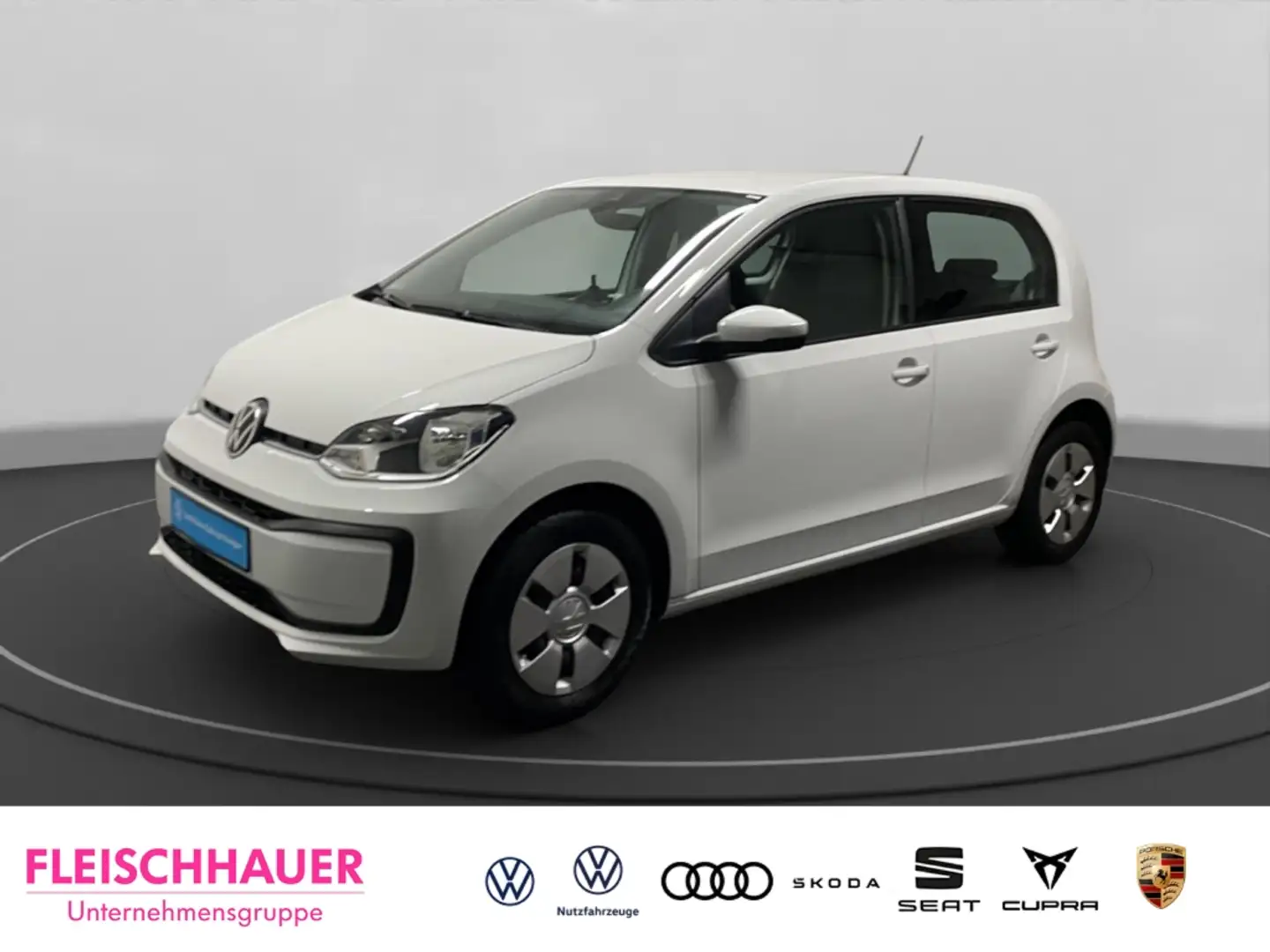 Volkswagen up! 1.0 MPI Klima DAB Start-Stop Kinders. Vorb. BT USB Weiß - 1