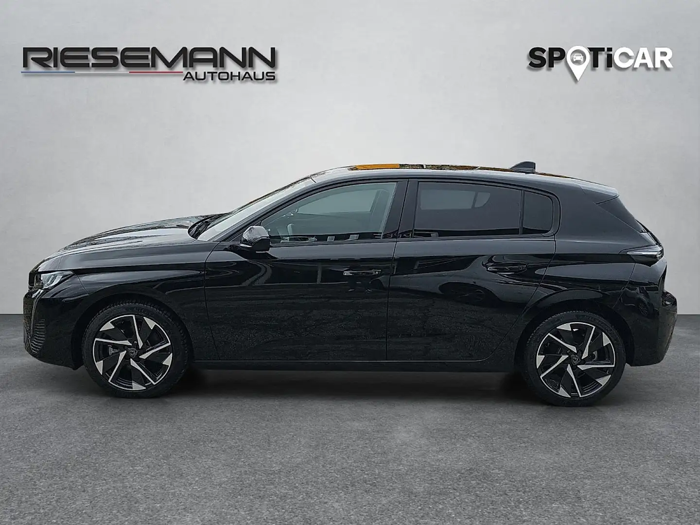 Peugeot 308 Hybrid 136 e-DSC6 Allure Schwarz - 2