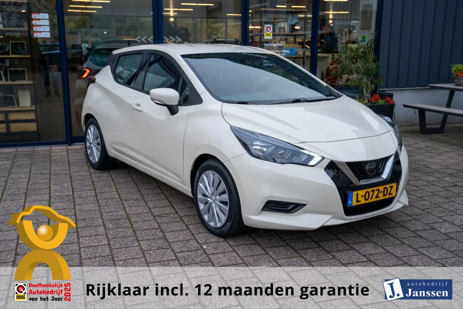 Nissan Micra 1.0 IG-T Acenta | Prijs rijklaar incl 12 mnd garan Blanc - 1