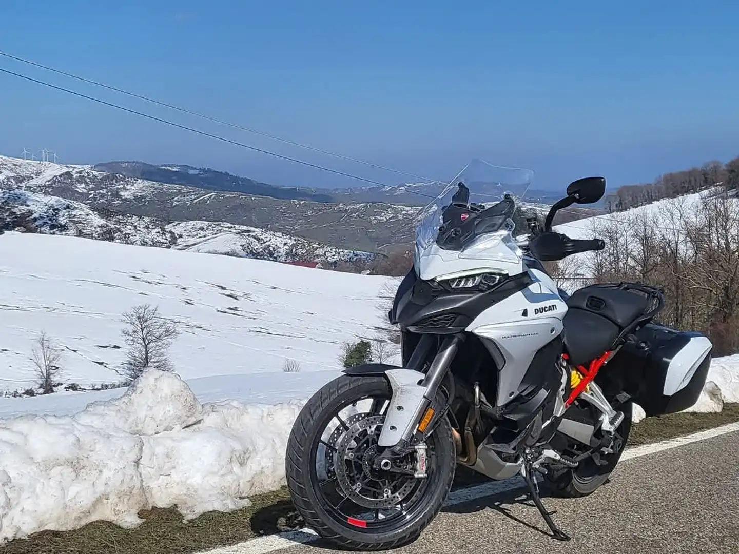 Ducati Multistrada V4 S Travel  radar Bianco - 1