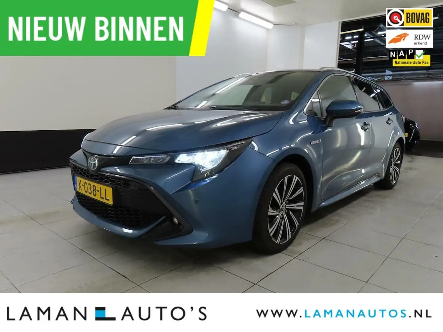Toyota Corolla Touring Sports 2.0 Hybrid 184pk Business Plus | Ca Blauw - 1