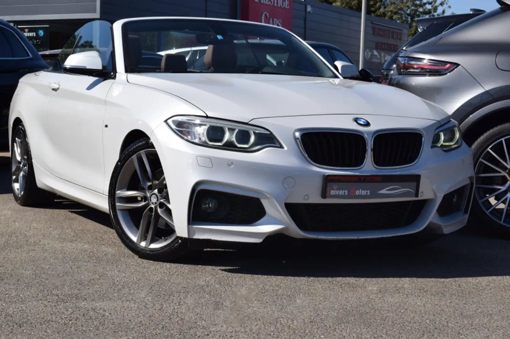 BMW 220 (F23) 220DA 190CH M SPORT Blanc - 1