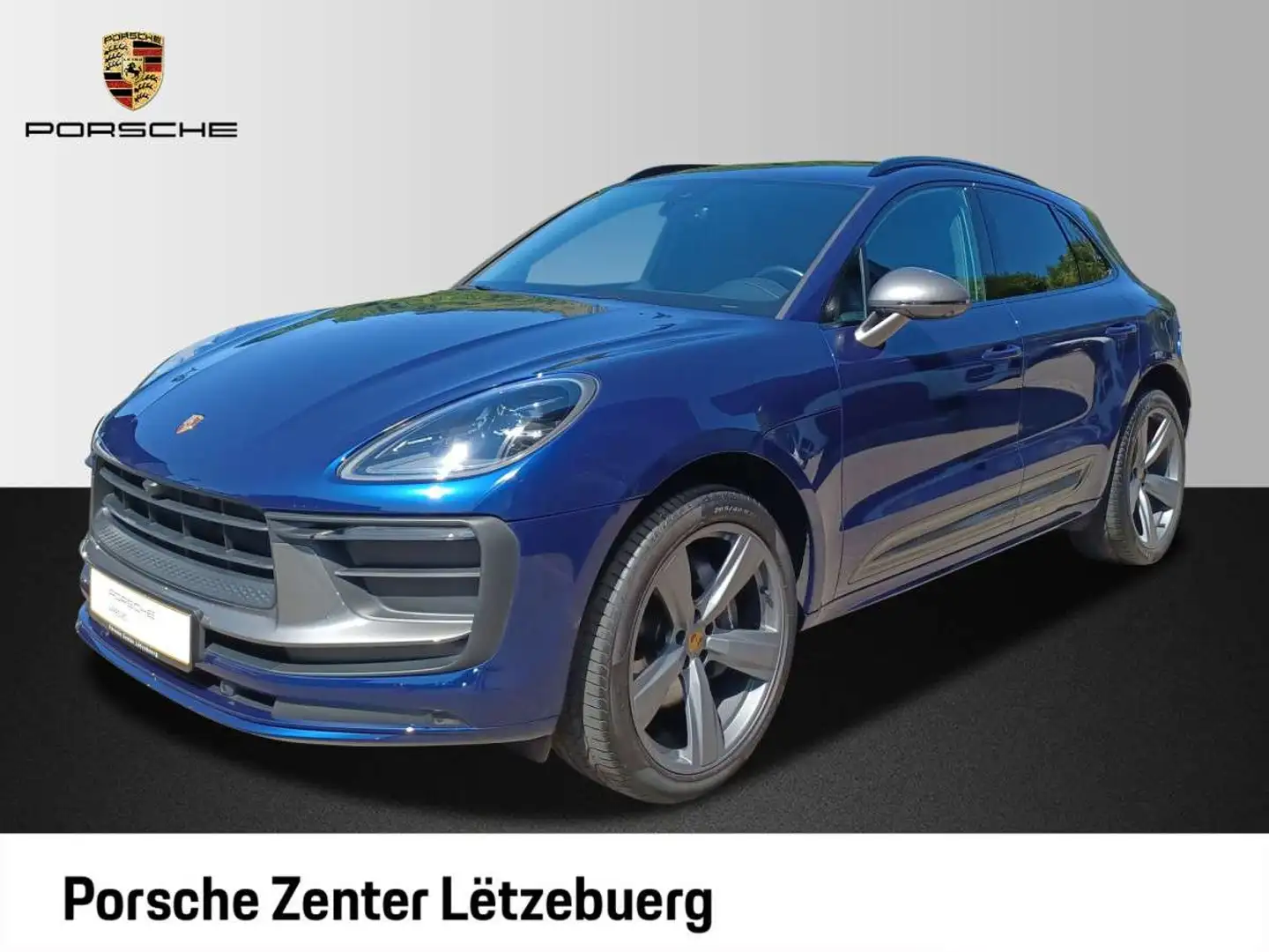 Porsche Macan T Bleu - 1