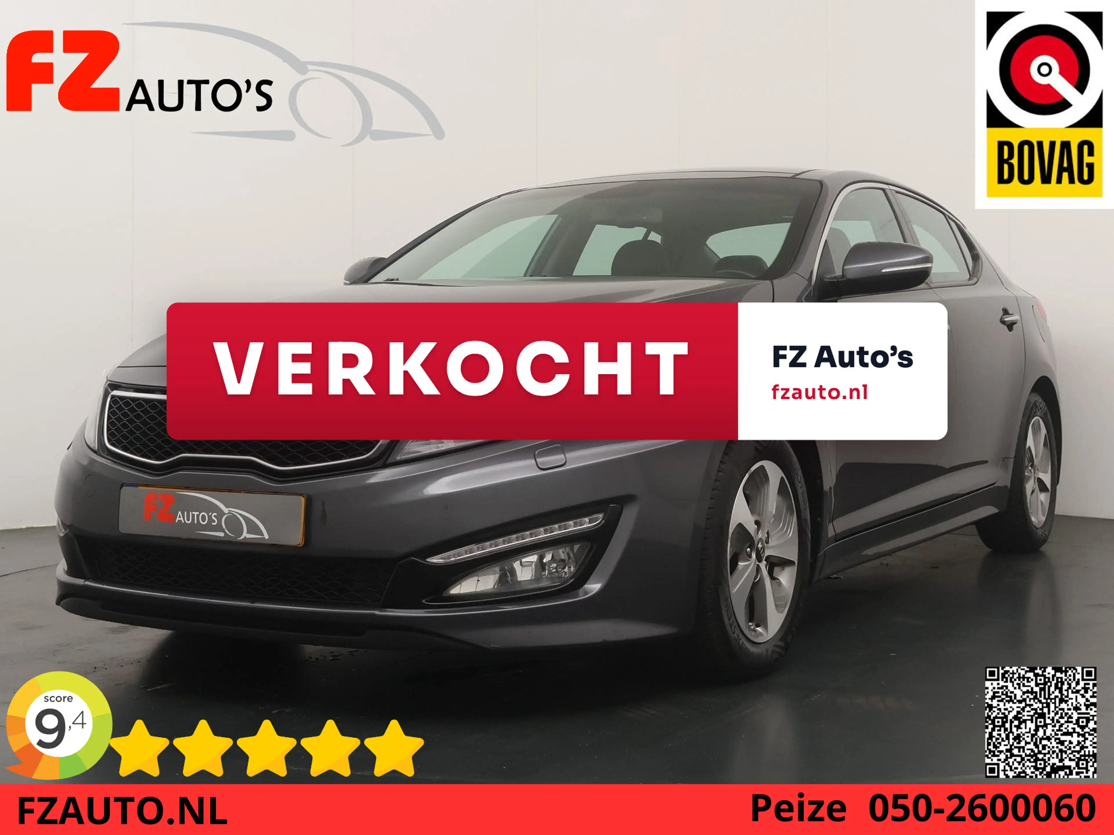 Kia Optima 2.0 CVVT Hybrid Super Pack Automaat - Navigatie -