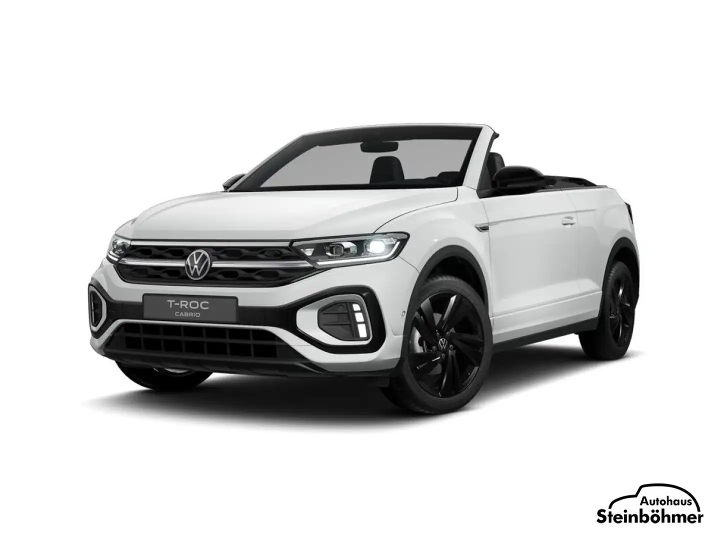 Volkswagen T-Roc Cabriolet R-Line 1.5 TSI RearView Navi Black Weiß - 2