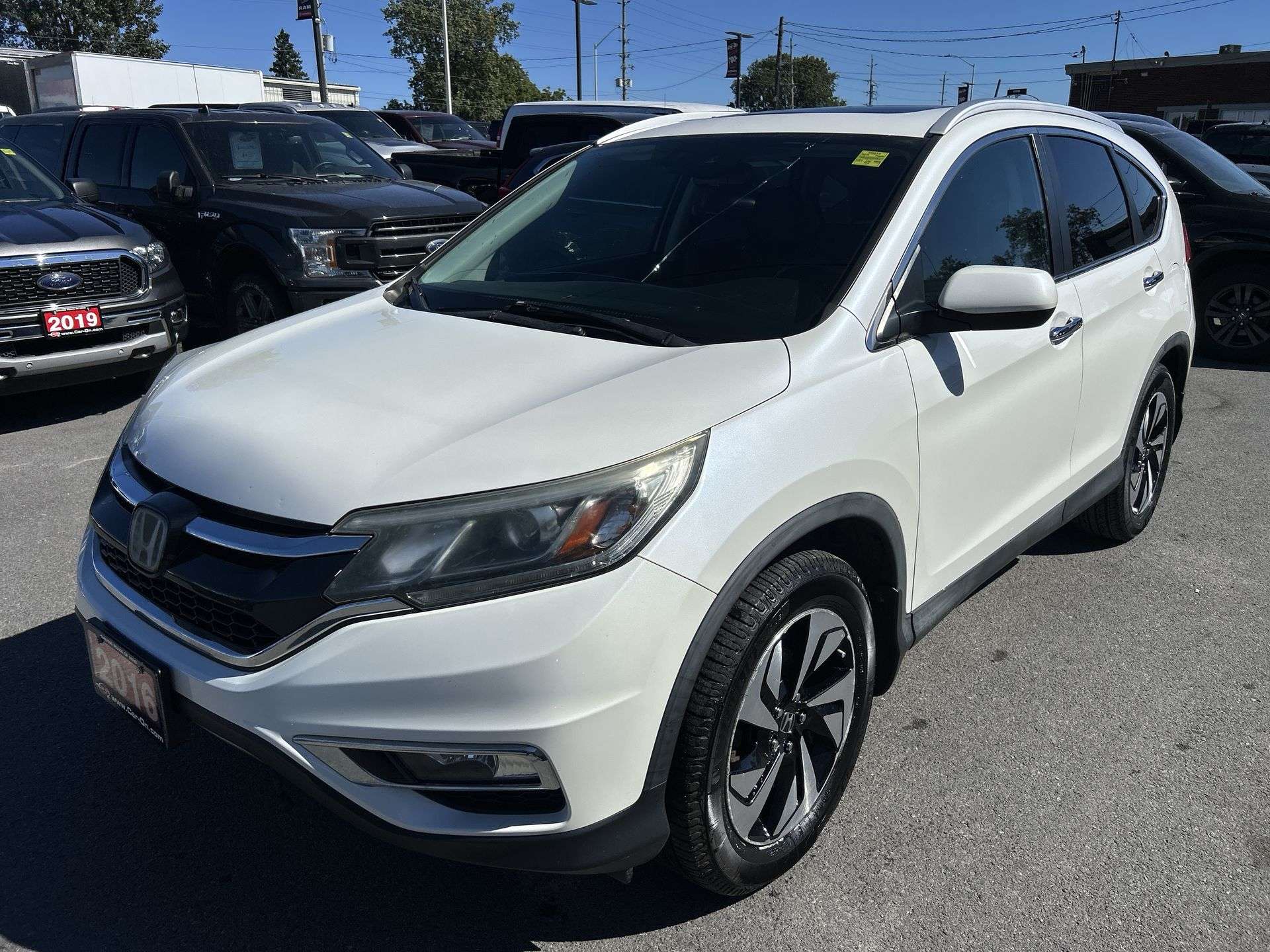 White 2016 Honda CR-V SUV / Crossover All-Wheel Drive Automatic