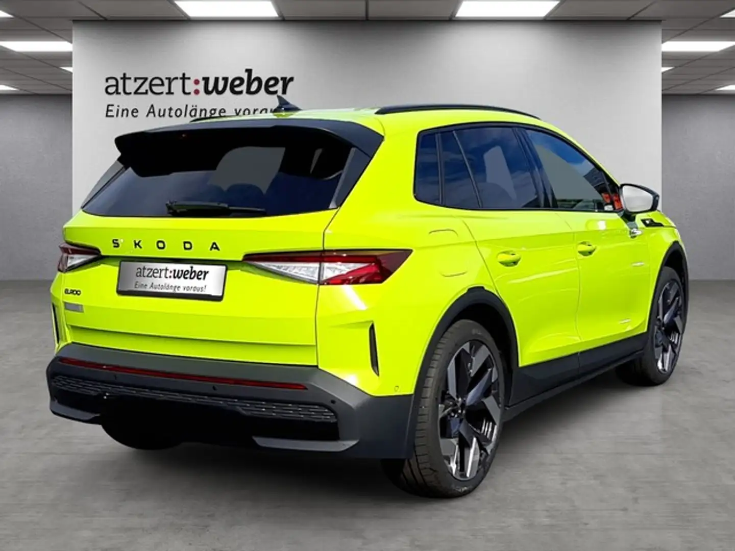 Skoda Elroq RS Matrix HuD AHK Kamera ACC SHZ Navi Grün - 2