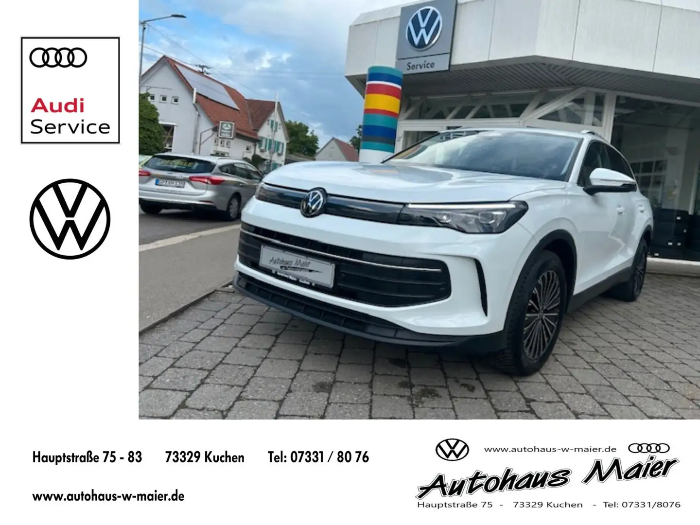 Volkswagen Tiguan 2.0 TDI Life DSG /NAV/AHK/RFK/SHZ Wit - 1